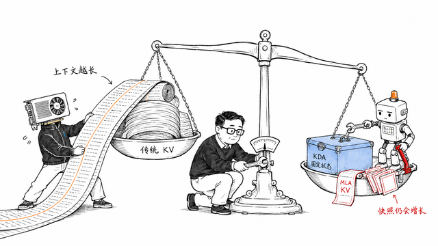 KDA 到底省了什么：我把 Kimi K3 官方报告和 SemiAnalysis 那篇对着读了两天